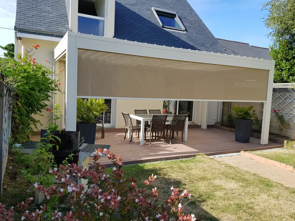 Pose pergola à Nantes
